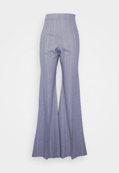Ioana Ciolacu FITTED FLARED TROUSERS - Παντελόνι - grey