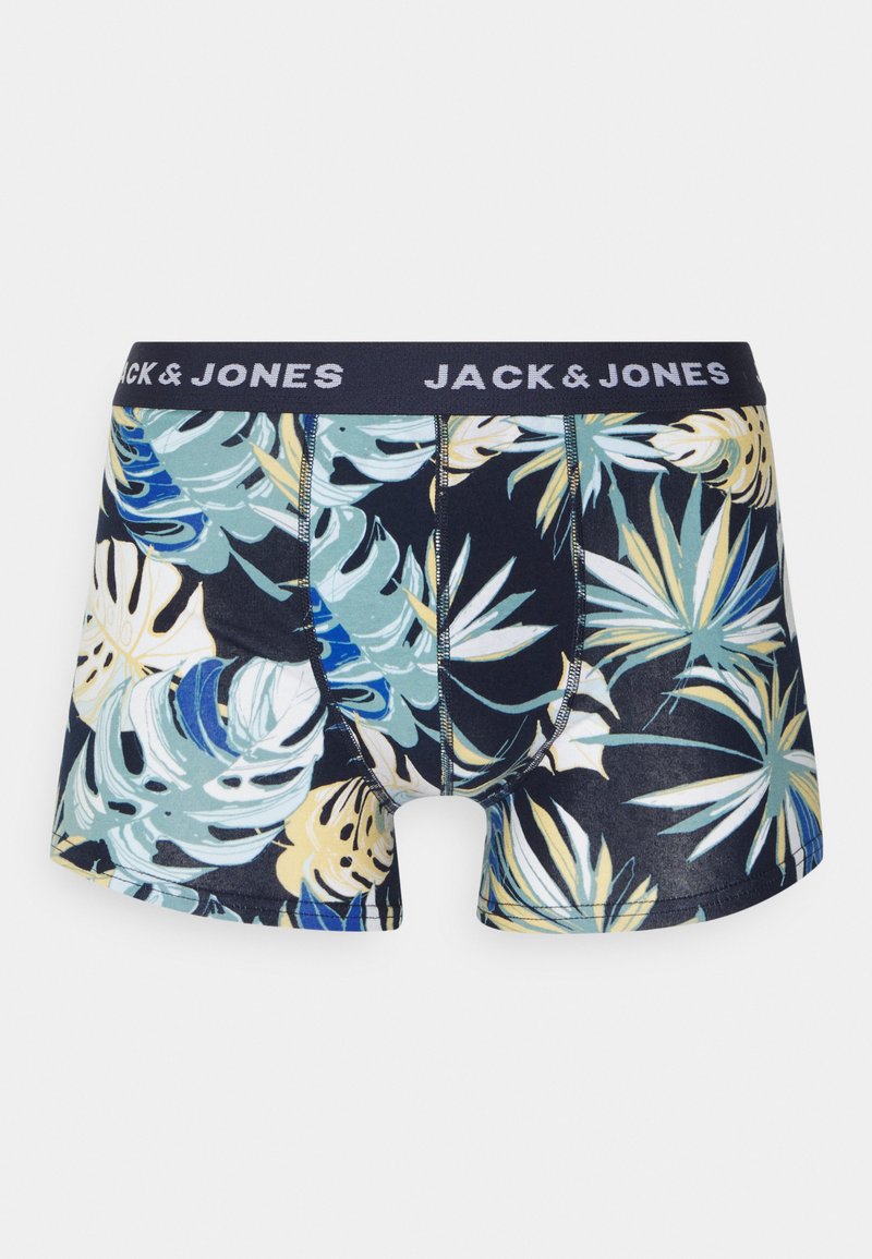 Jack & Jones JACSULLY Calzini Uomo: 5 Paia In Confezione (Spicy Mustard, Navy, Green, Black)
