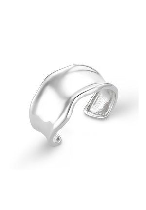 Orelia STATEMENT MOLTEN CUFF - Pulseira - silver-coloured