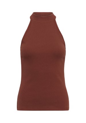 Kaffe, KAETTA TOP - Top - henna