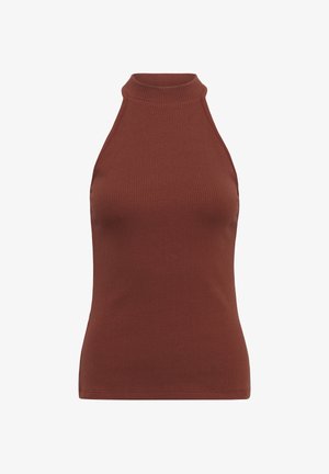 Kaffe, KAETTA TOP - Top - henna
