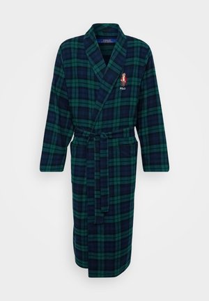 Polo Ralph Lauren LOUNGE ROBE - Accappatoio - green/blue/black