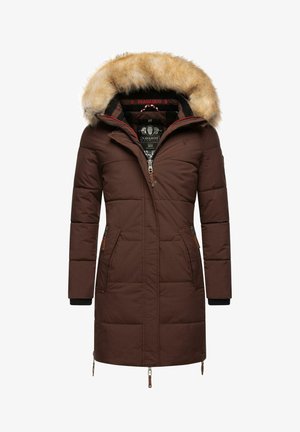 HALINA - Winter coat - ochre