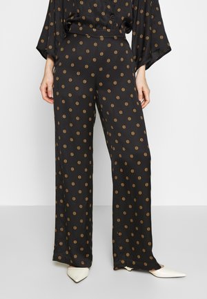 Stoffhose - black