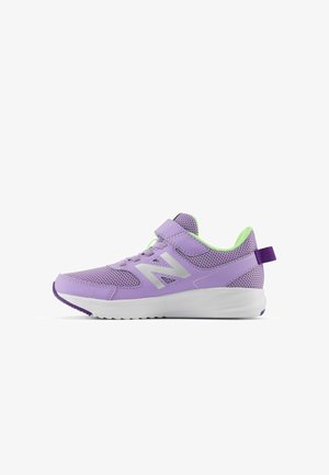 New Balance, 570V3 BUNGEE LACE WITH TOP STRAP - Zapatillas - lilac glo bleached lime glo