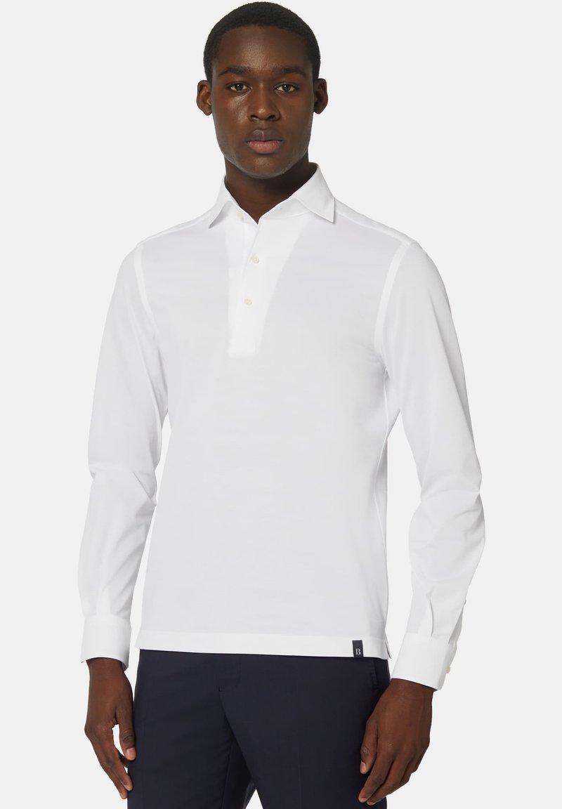 Boggi Milano - JAPANESE - Langarmshirt - white, Vergrößern