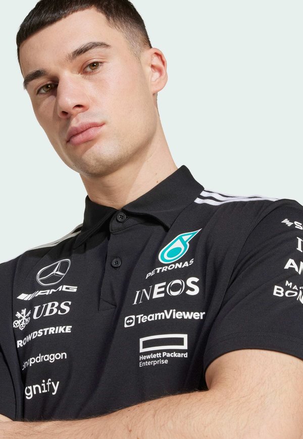 MERCEDES - AMG PETRONAS FORMULA ONE TEAM BLACK MEN - Polo shirt2