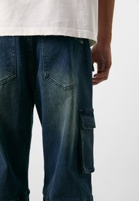 Don't Waste Culture REZO UNISEX - Laza szabású farmerek - dark blue