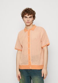 Obey Clothing GROVE BUTTON UP UNISEX - Košile - peach sand