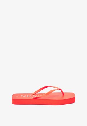 ELEVATED - T-bar sandals - orange