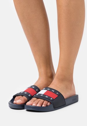 Tommy Jeans, Mules - dark blue