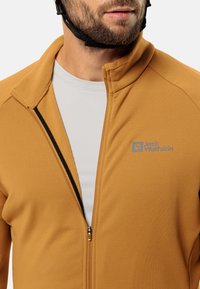 Jack Wolfskin GRAVEX THERMO FZ - Giacca in pile - salted caramel