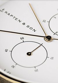 Kapten & Son Chronograph - gold coloured white