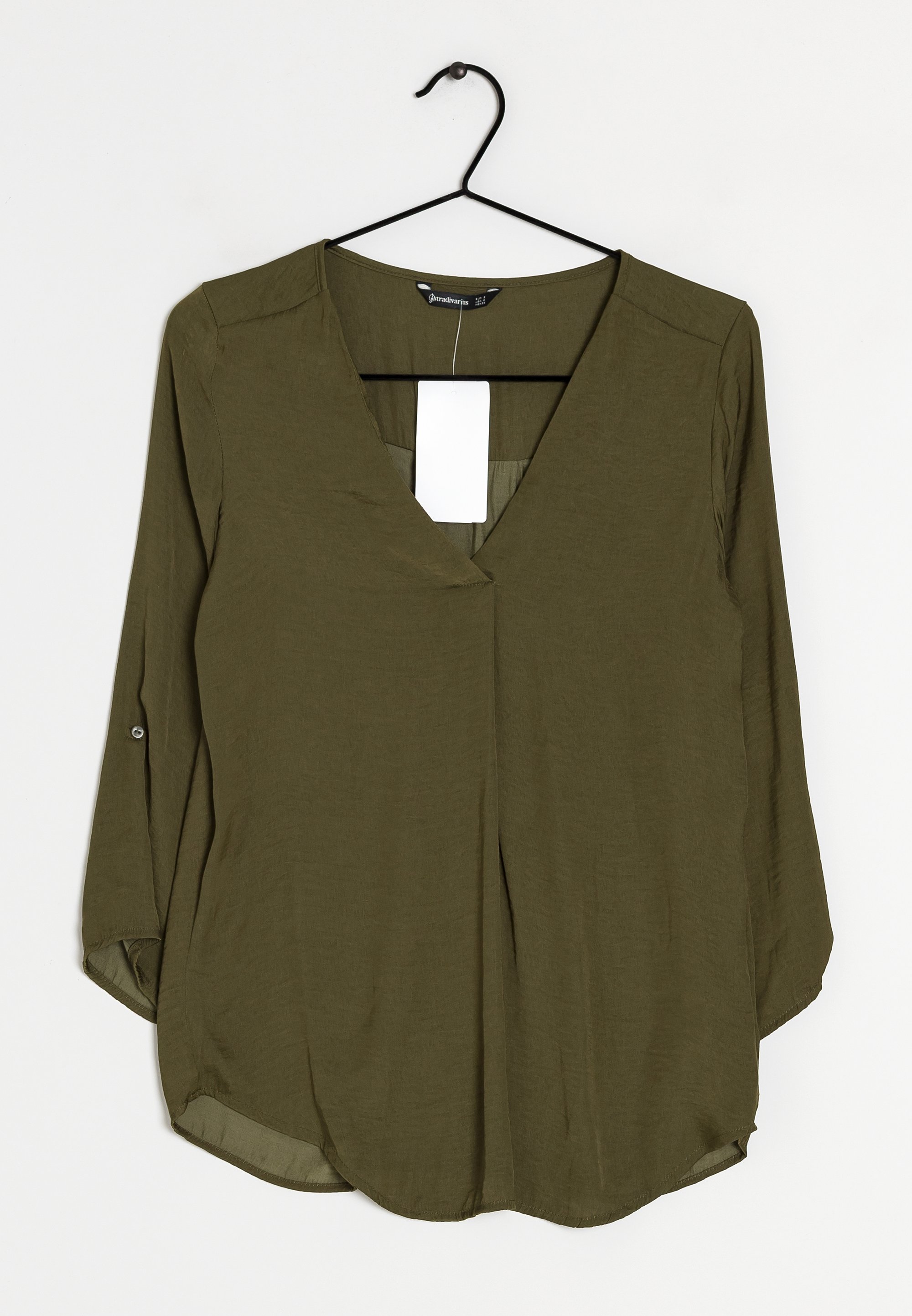 Stradivarius Blusa - olive/verde oliva - mano) - Zalando.es