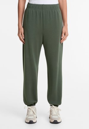 OYSHO SOFT-TOUCH JOGGERS - Jogginghose - mottled dark green
