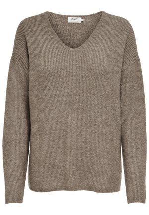 CAMILLA V-NECK L/S NOOS - Vesta - caribou