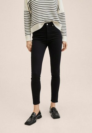 Jeansy Skinny Fit - black denim