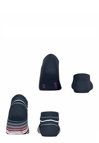 Esprit Multi Stripe 2-Pack - Socken - space blue