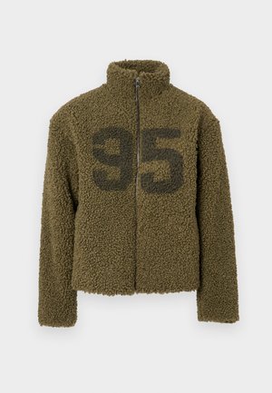 Fleece jacket - khaki