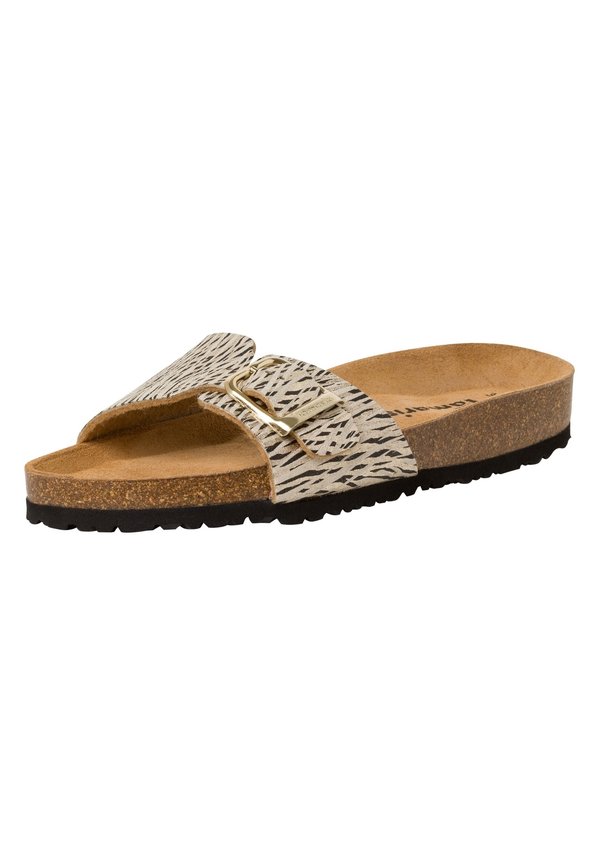 Mules - beige comb4