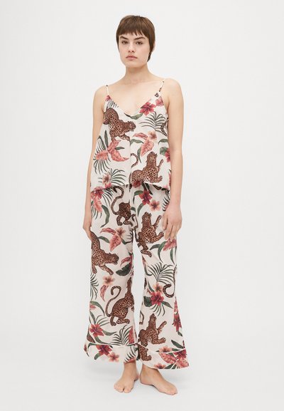 Desmond & Dempsey WOMENS CAMI WIDE LEG  - Pidžamas komplekts - white