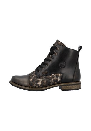 Rieker Bottines à lacets - schwarz