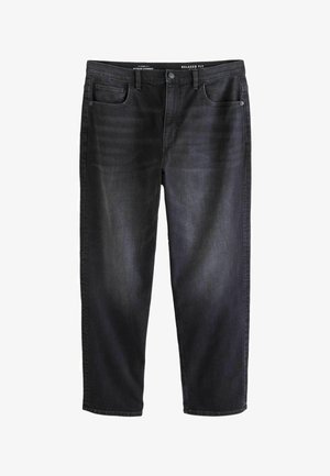 Next, RELAXED FIT - CLASSIC STRETCH JEANS . - Vaqueros boyfriend - washed black crosshatch