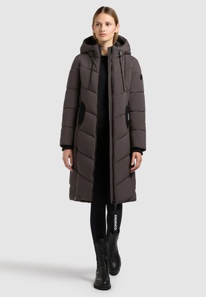 khujo Wintermantel - graphite grey