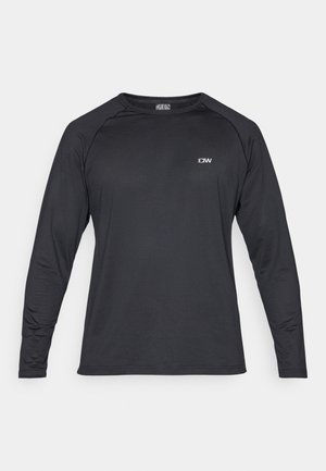 ICANIWILL TRAINING LONG SLEEVE MEN - Pikkade varrukatega topp - black