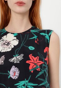 Marimekko MIGOT PERENNA - Maksimekko - black/turquoise/pink
