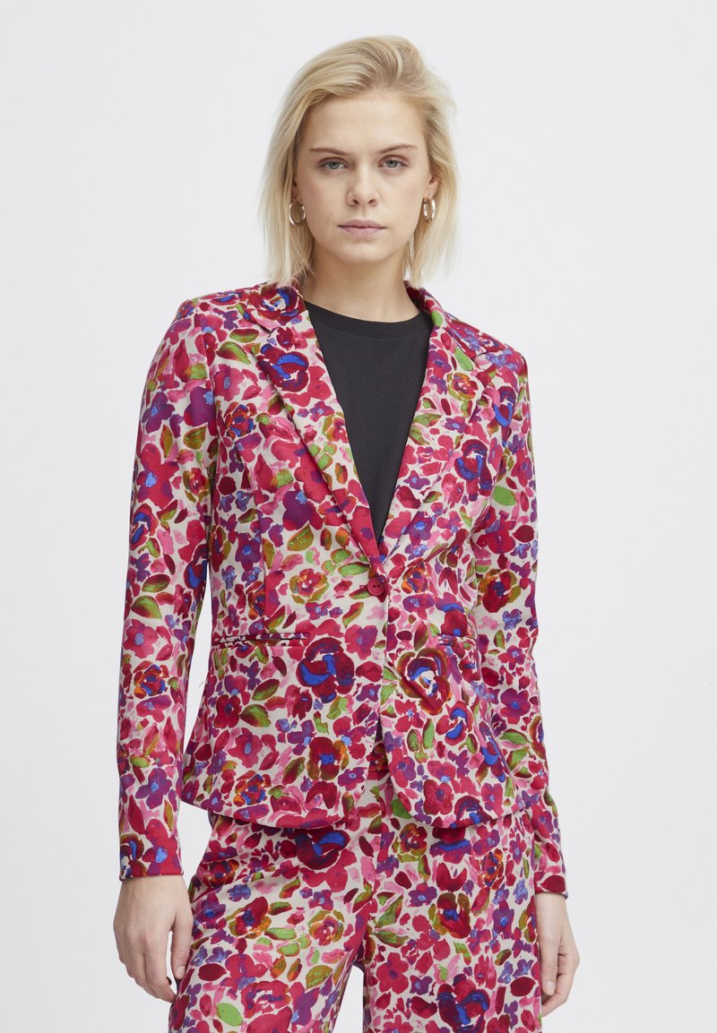 ICHI - KATE PRINT  - Blazer - love potion flower aop, Vergroten