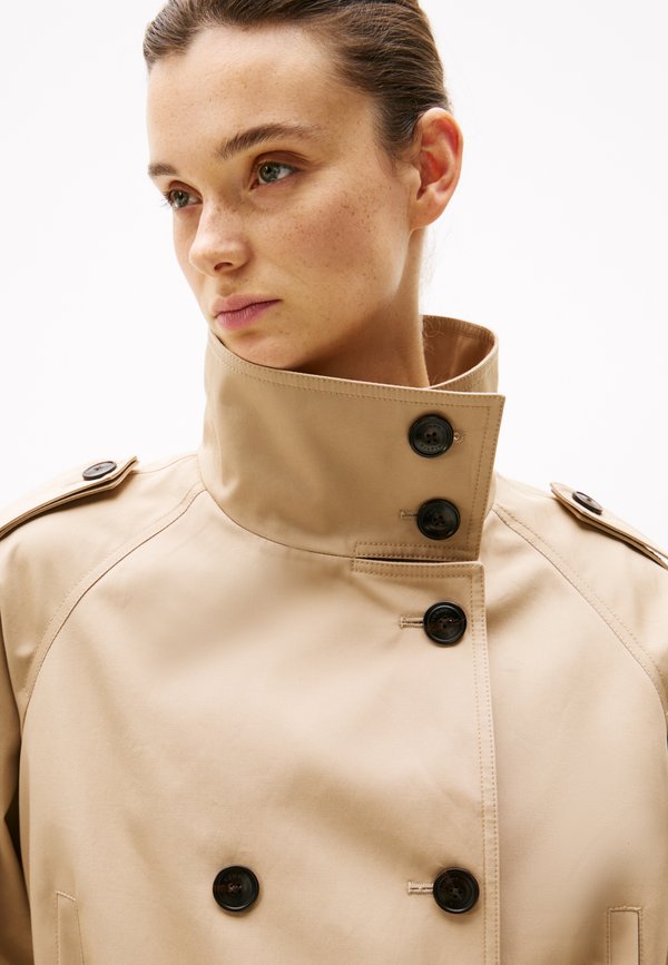 CROP - Parka - beige3