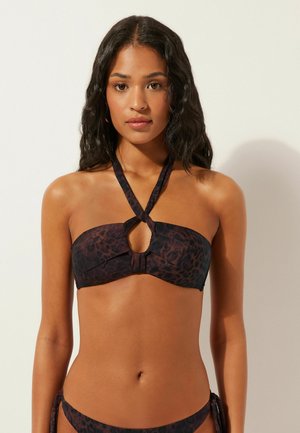 DARK ANIMALIER - Bikini-Top - brown