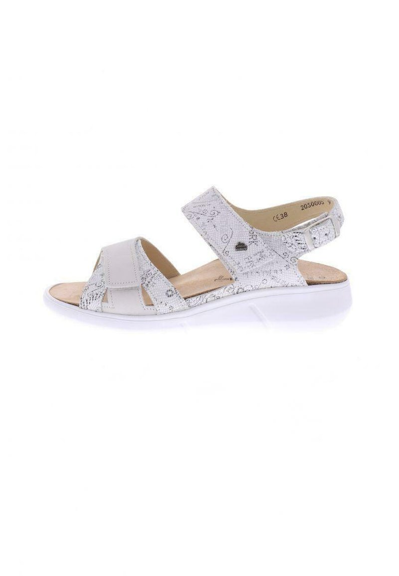 Finn Comfort Keilsandalette - weiss
