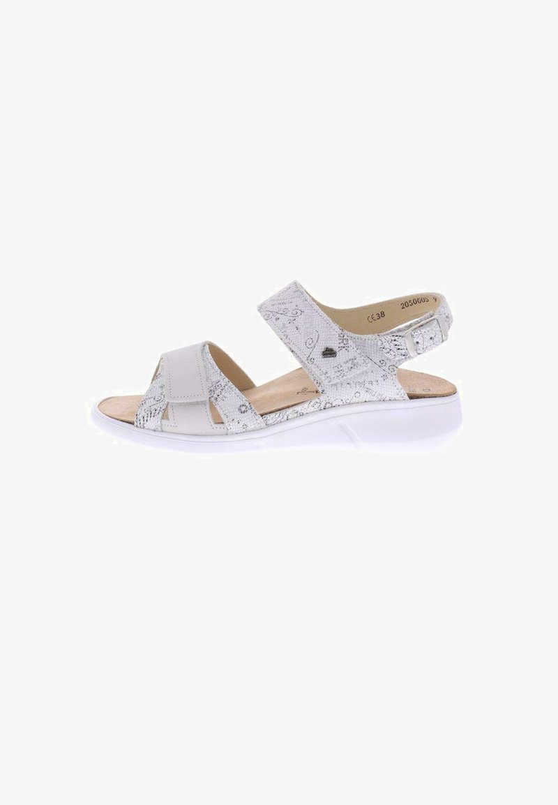 Finn Comfort Keilsandalette - weiss