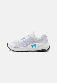 Under Armour - DYNAMIC SELECT - Treningssko - white/metallic silver/capri Miniatyrbilde 1