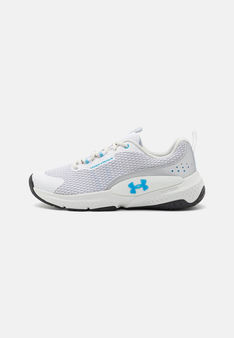 Under Armour DYNAMIC SELECT - Chaussures fitness - white/metallic silver/capri