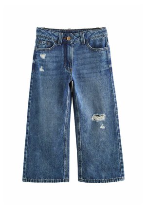 WIDE LEG - Blugi loose fit - dark wash