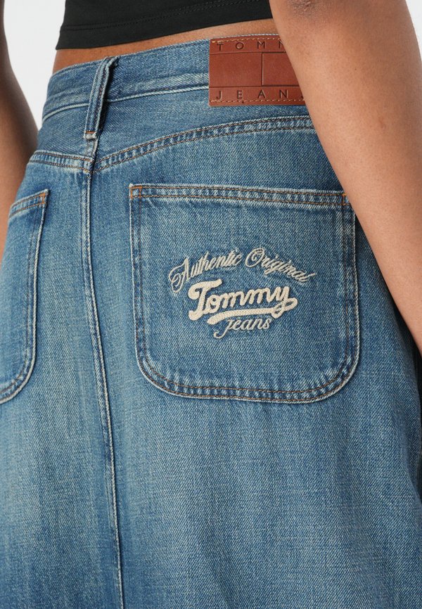 CLAIRE MIDI SKIRT UTILITY - Denim skirt - denim medium3