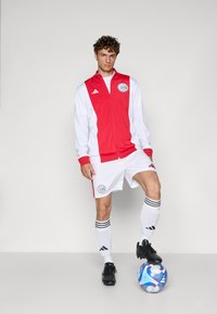 adidas Performance AJAX DNA TRACK TOP - Klubbklær - white/bold red