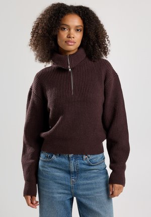 Neule - dark brown