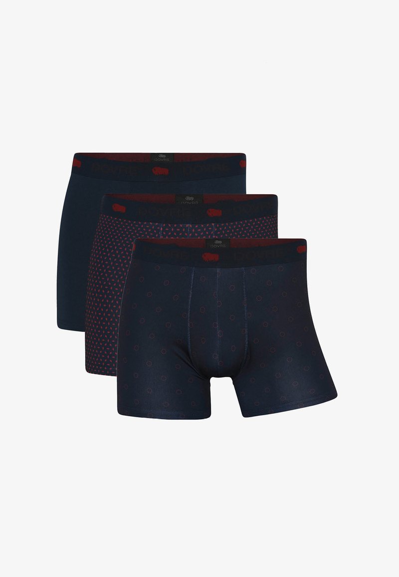 Dovre 3 PACK - Trunks - dark blue