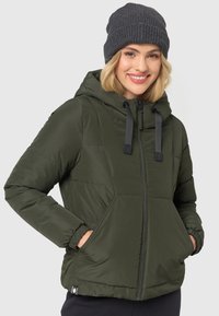 Navahoo - EISBÄLLCHEN - Winterjacke - dark olive Thumbnail-Bild 1