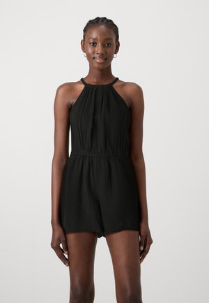 HALTER ROMPER - Combinaison - black