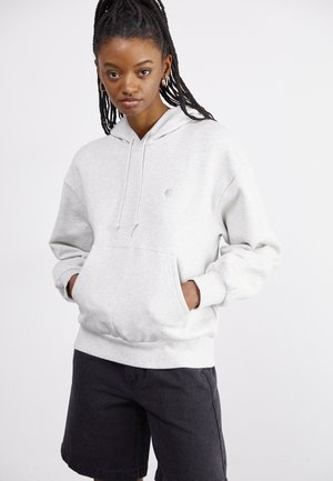 Carhartt WIP HOODED CASEY - Kapuzenpullover - ash heather/silver