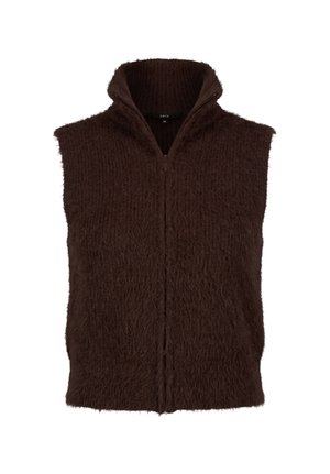 zero, WAISTCOAT - Bodywarmer - chocolate plum