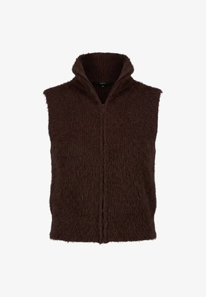 zero, WAISTCOAT - Vest - chocolate plum