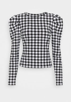 Top s dlouhým rukávem - black