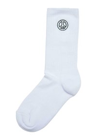 Urban Classics UNISEX PEACE ICON 3-PACK - Zoknik - white