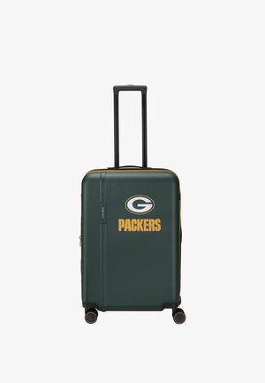 Travelite, TRAVELITE X NFL 4 ROLLEN TROLLEY M 67 CM MIT DEHNFALTE UNISEX - Trolley - green bay packers